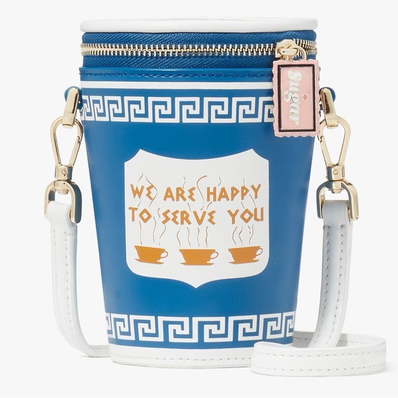NWT Kate Spade Coffee Break 3D Crossbody
